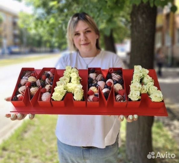 Клубника в шоколаде набор