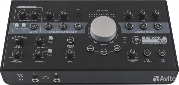 Mackie BIG knob studio