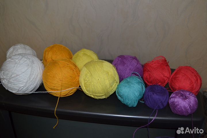 Пряжа хлопок нитки для вязания