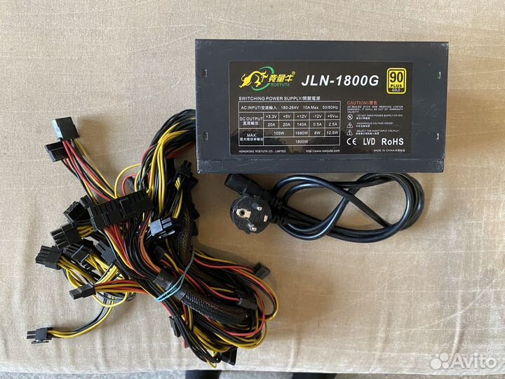 Блоки питания 1200w