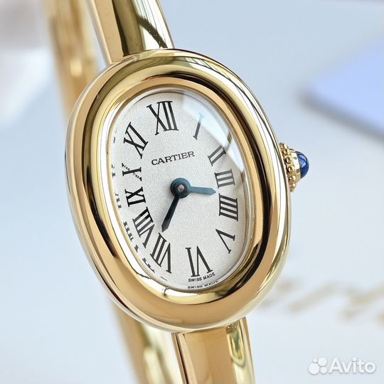 Часы наручные женские cartier Baignoire