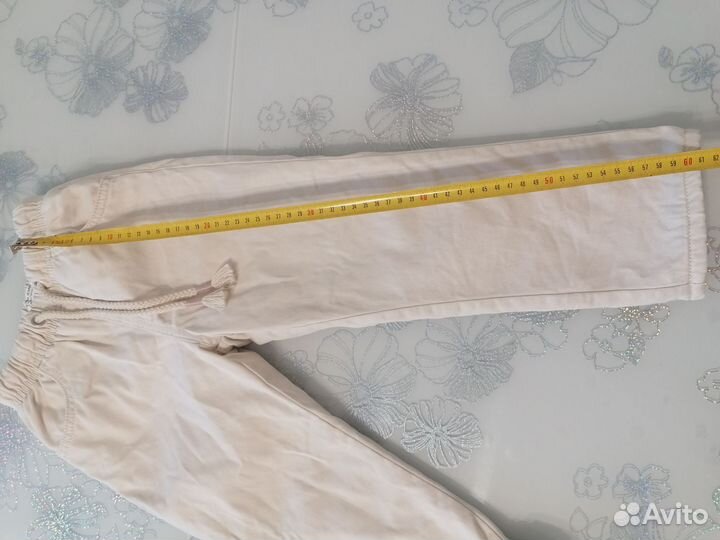 Штаны тёплые на девочку и лосины