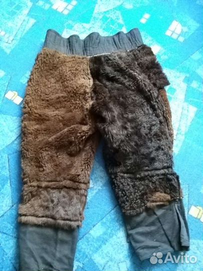 Брюки нагольные