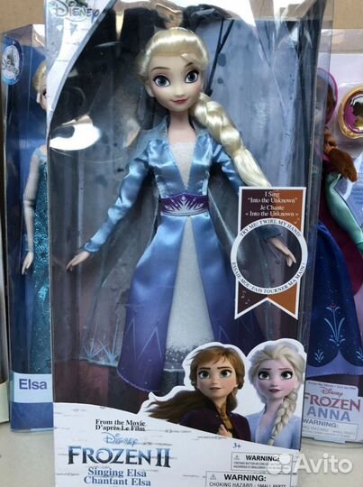 Куклы принцессы Дисней анна и эльза classic