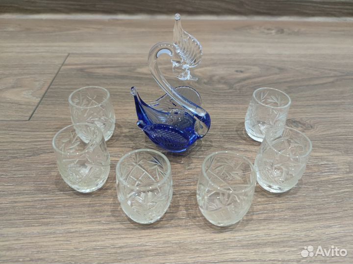 Хрустальные рюмки