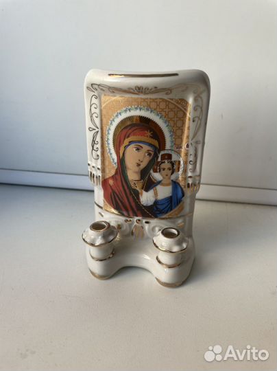 Статуэтка фарфор подсвечник