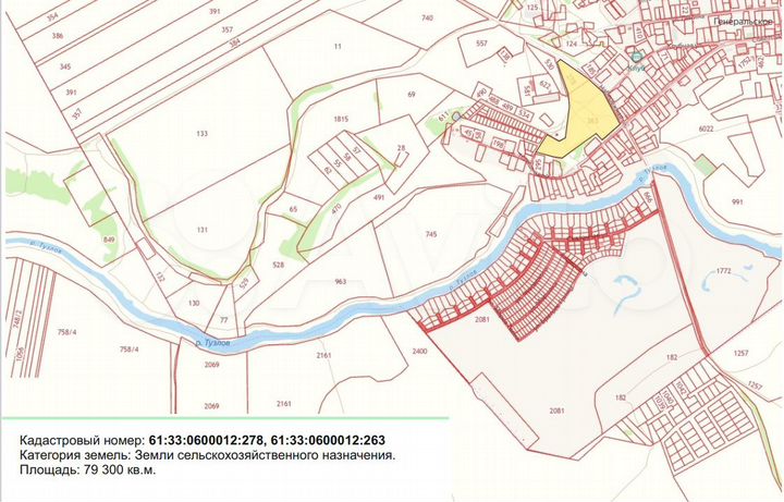 Участок 21,52 га (ИЖС)