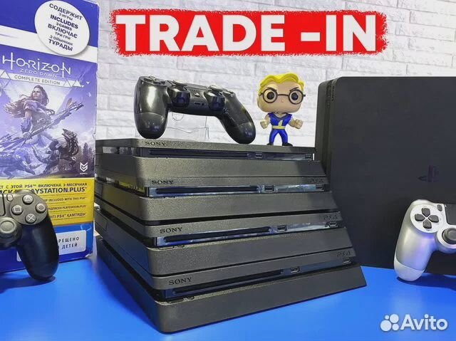 Sony PS4 Slim + 800 игр - обменяем на PS3 / Xbox