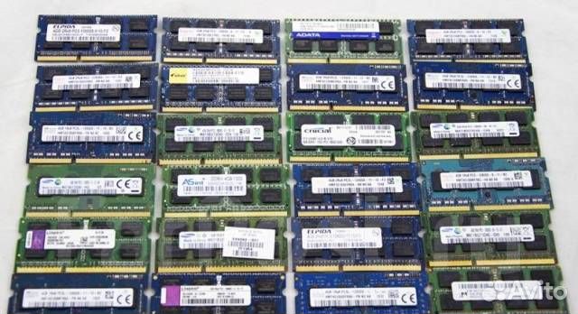 SoDimm DDR3 2/4Gb 1333 - 1600MHz