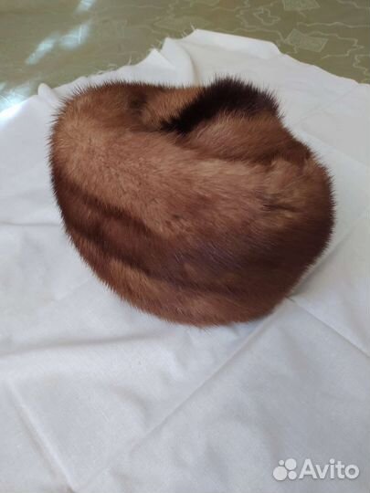 Шапка норковая женская, Кубанка