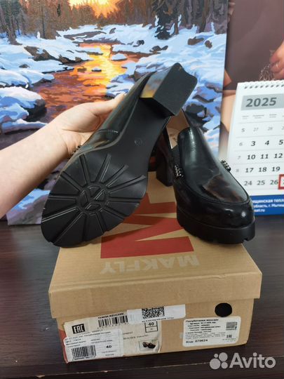 Полуботинки женские 40 размер