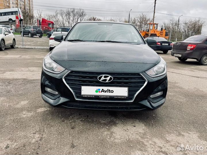 Hyundai Solaris 1.6 AT, 2018, 134 200 км