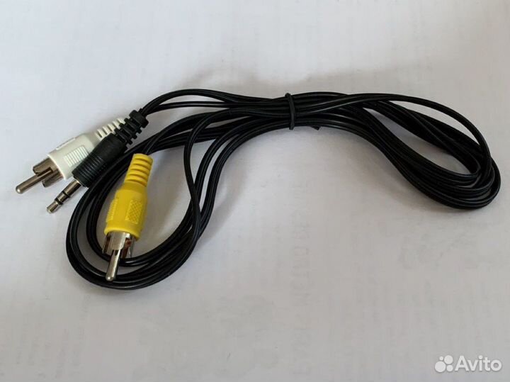 Аудио видео кабель переходник тюльпан