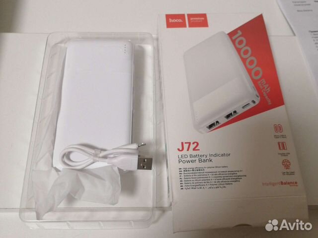 Power bank hoco J72. Новый