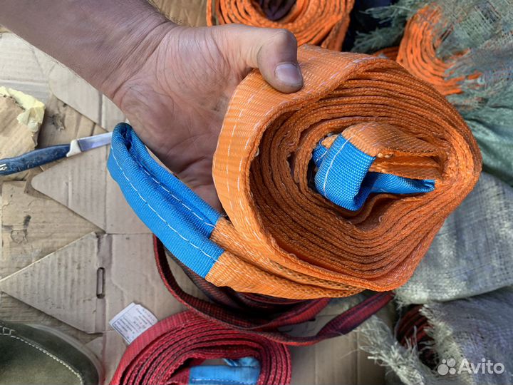 Чалки стропы ремни