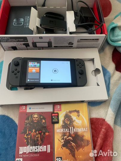 Nintendo switch 2, комплект, коробка