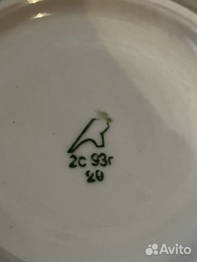 Чайные блюдца дулево