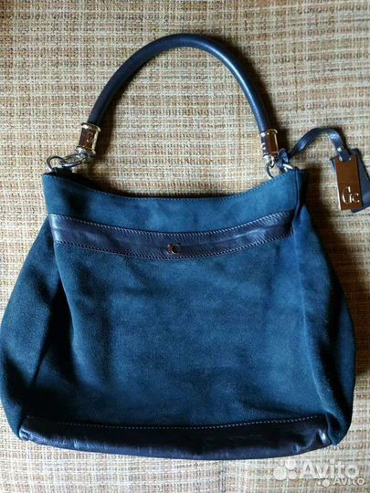 Сумка Guess,натуральная кожа +замша