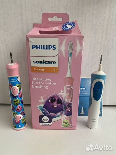 Зубная щетка philips и oral b