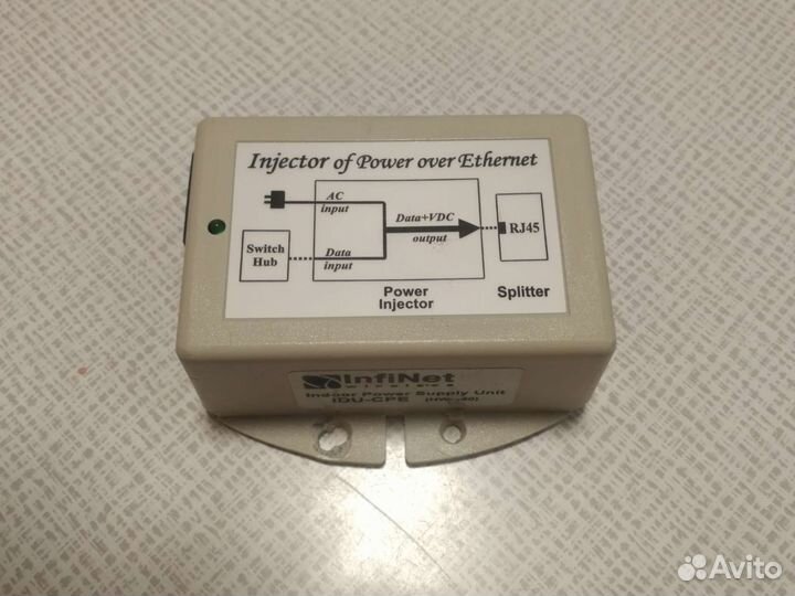 PoE инжектор 24В