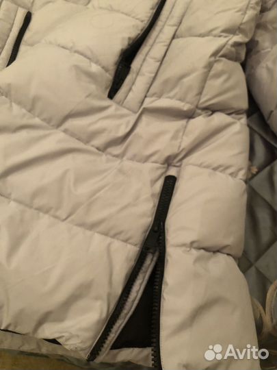 Пуховик мужской длинный