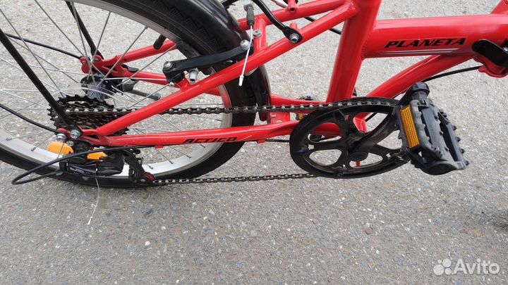 Складной туристический велосипед на Shimano 7 скор