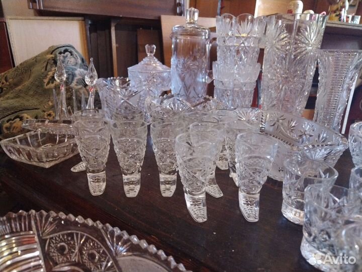 Хрустальный набор СССР