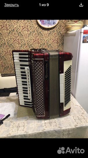 Аккордеон barcarole.антиквариат