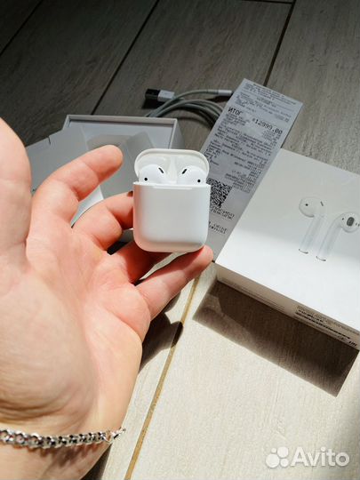 AirPods 2 с Чеком оригинал