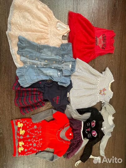 Детские вещи пакетом для девочек 86-92