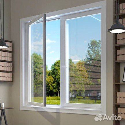 Окно пластиковое на заказ в рассрочку