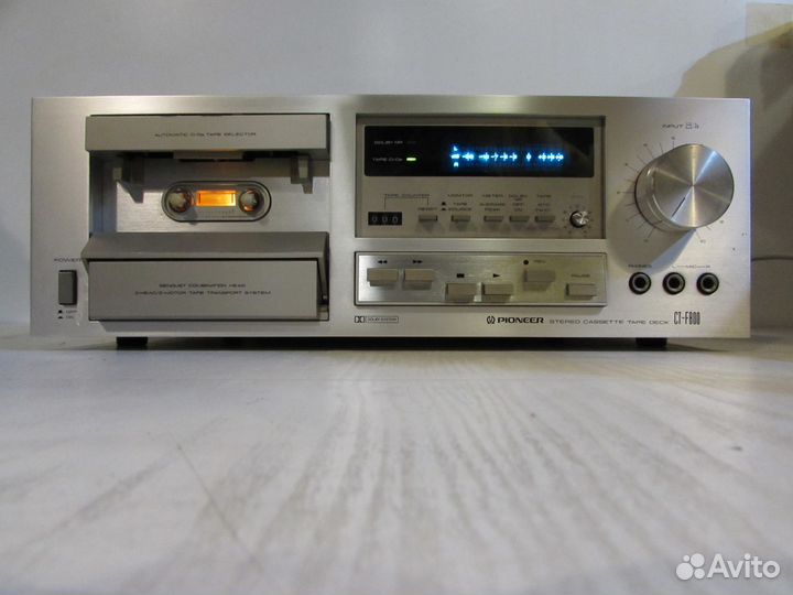Pioneer CT-F800 Трехголовая кассетная дека Japan
