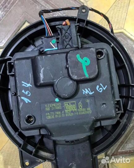 Моторчик печки Mercedes ML 164 GL 164