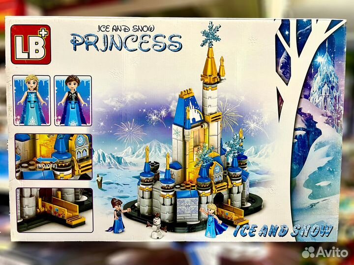 Конструктор Холодное сердце Замок Эльзы 432 дет