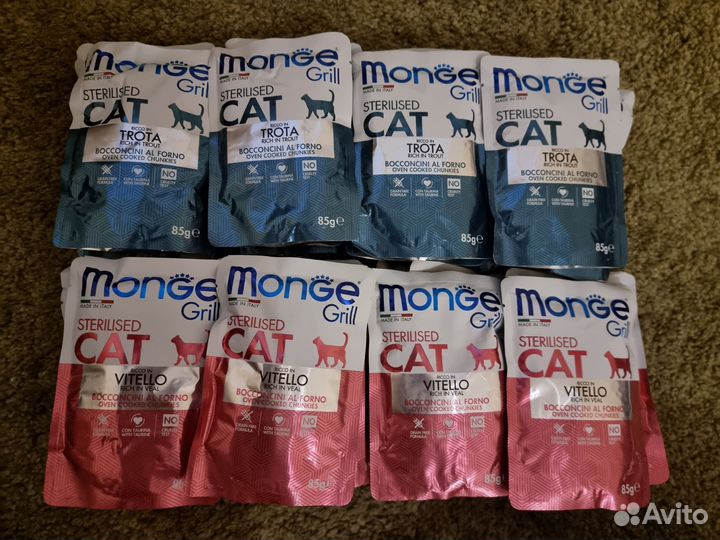 Влажный корм Monge для кошек