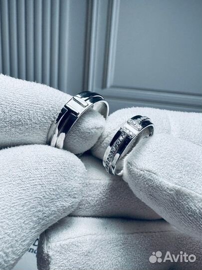 Золотые кольца tiffany