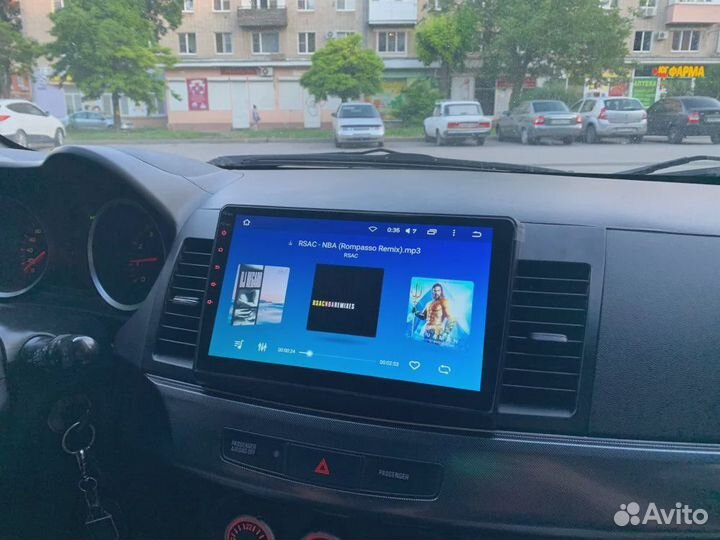 Штатная магнитола Mitsubishi Lancer X 2008-2013