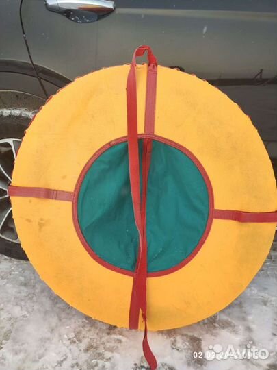 Тюбинг, 105 см. (ватрушка, сноу-тюб), б/у