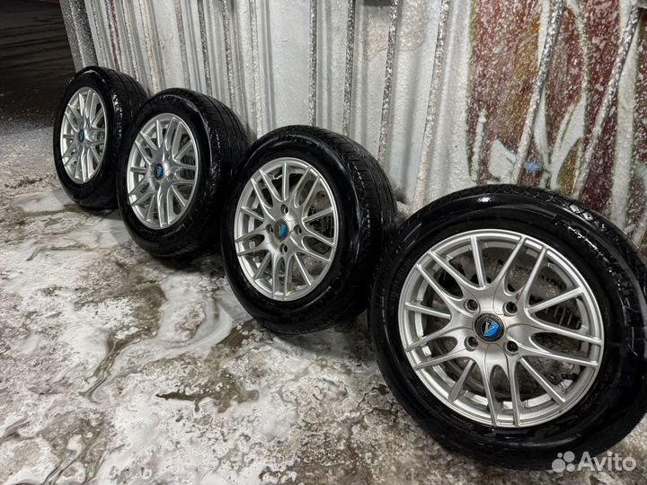 Литые диски р 15 4 114,3 венти с летней резиной