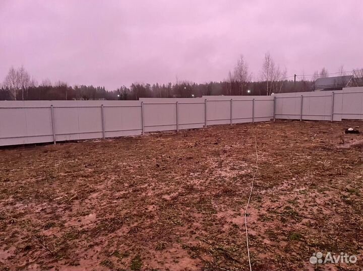 Забор на дачу