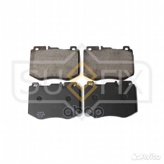 Колодки тормозные дисковые перед прав/лев S