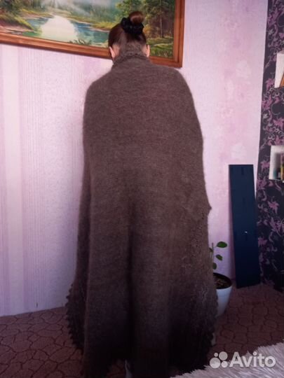 Пуховый платок шаль