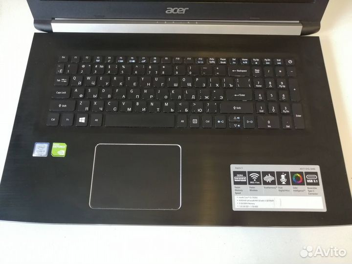 Ноутбук Acer Aspire 5 A517-51G-344D 17 дюймов