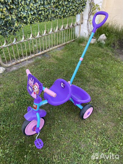 Велосипед трехколесный с багажником