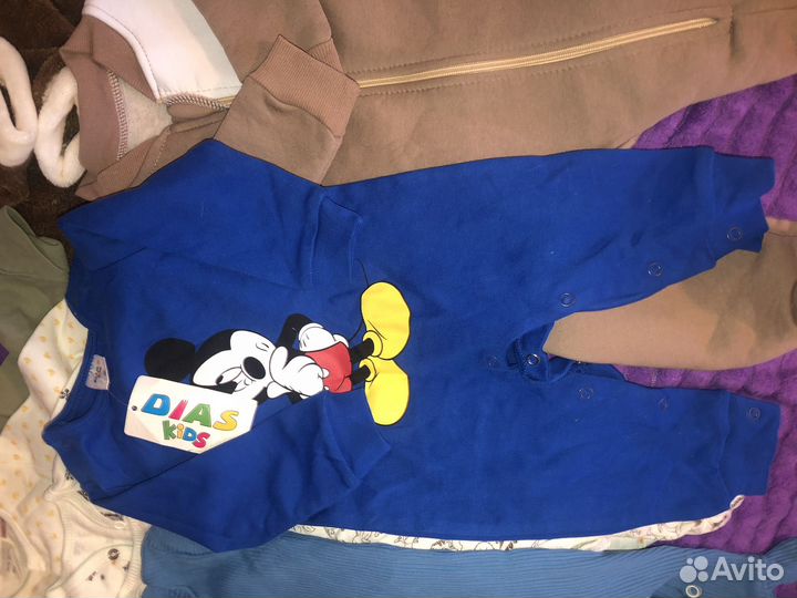 Вещи пакетом для мальчика 68-74на доставке