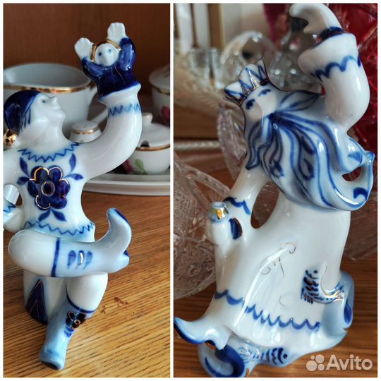 Гжель статуэтки СССР