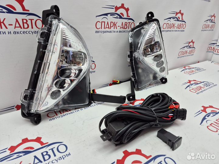 Фары противотуманные (туманки) на Toyota Prius 50