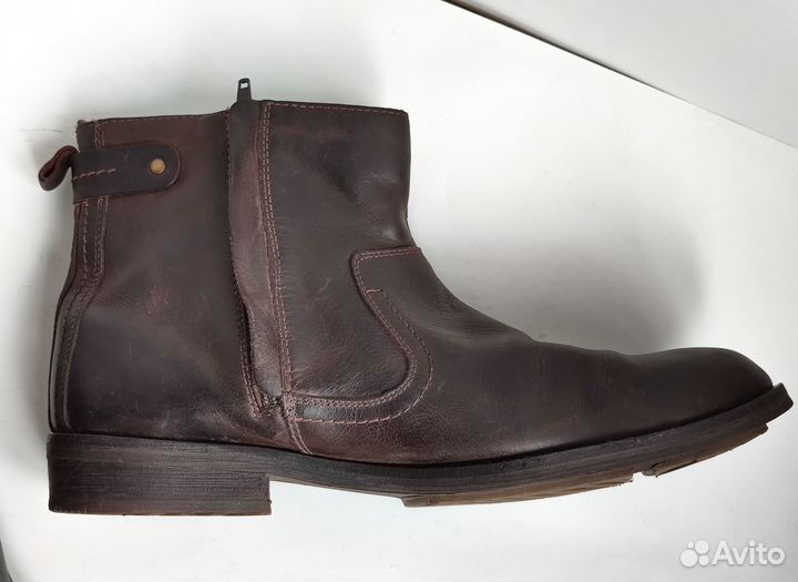 Мужские полусапоги ботинки коричневые Reserved 44