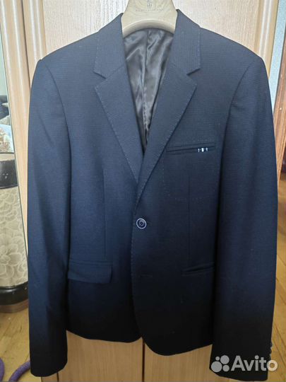 Пиджак школьный для мальчика 158