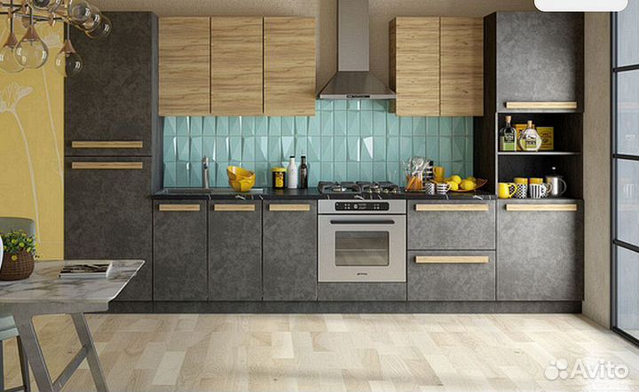 Кухонный гарнитур для маленькой кухни